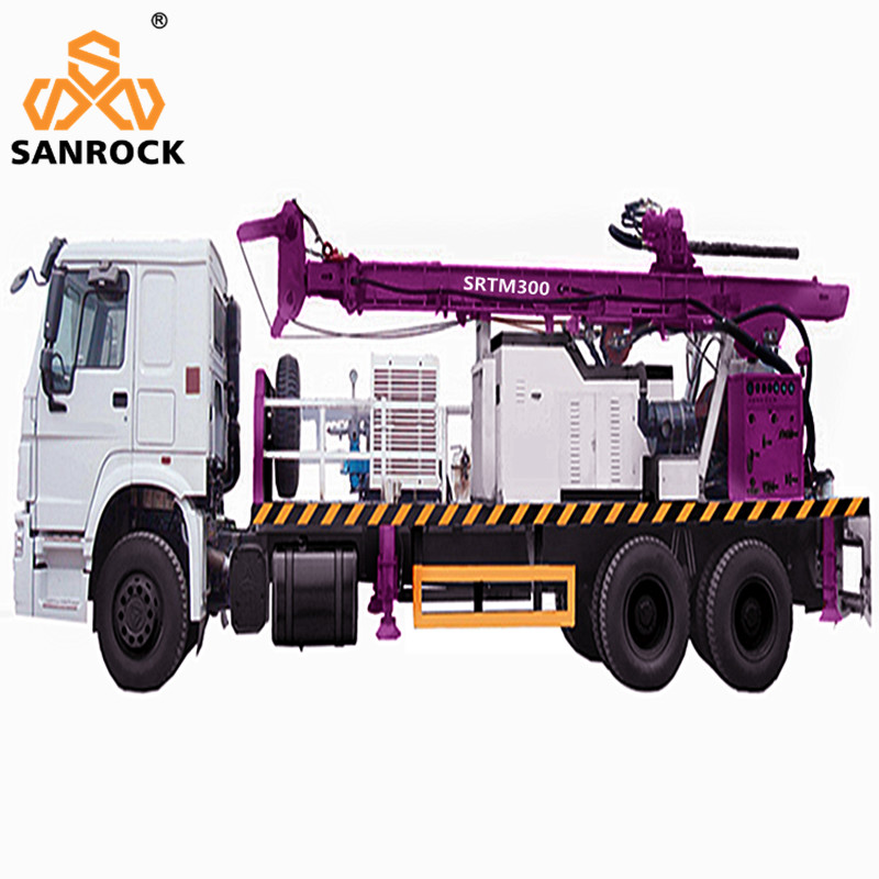 Truck Mounted Water Well Drilling Rig With Mud Pump Deep Well Drilling Equipment