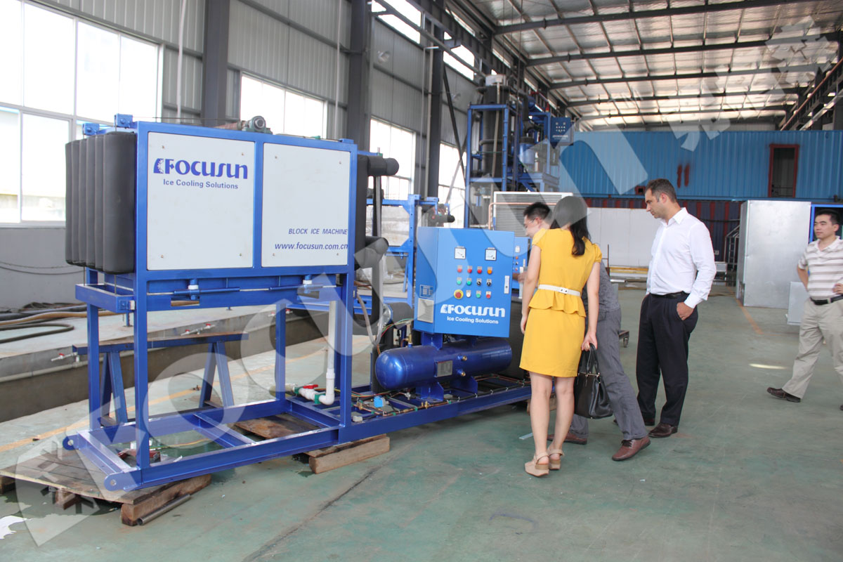 2T/D PLC Touch Screen Bar Ice Machine with Video Outgoing-Inspection and Performance