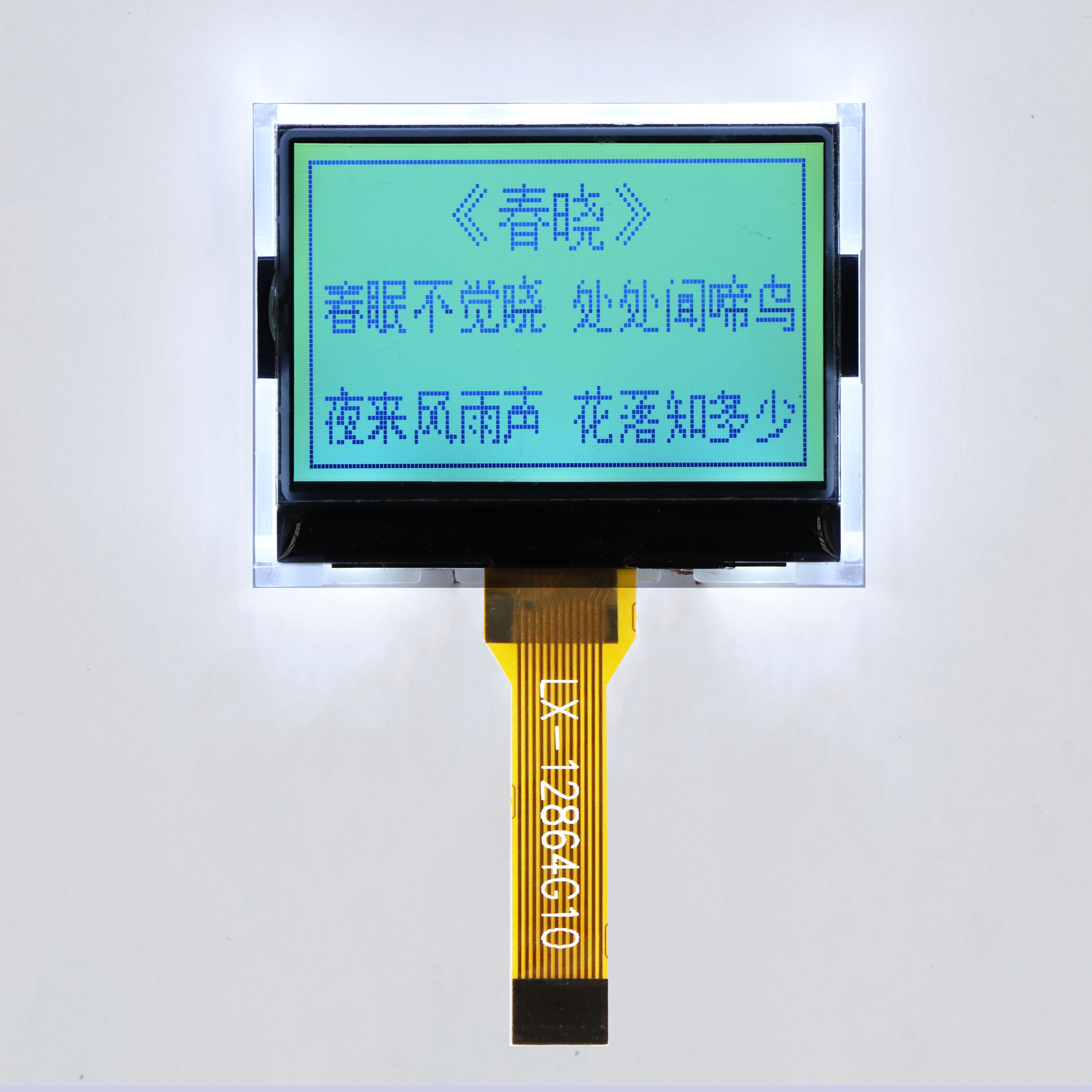 ST7567 Graphic LCD Module 128x64 Dot Matrix Lcd Display For Industrial