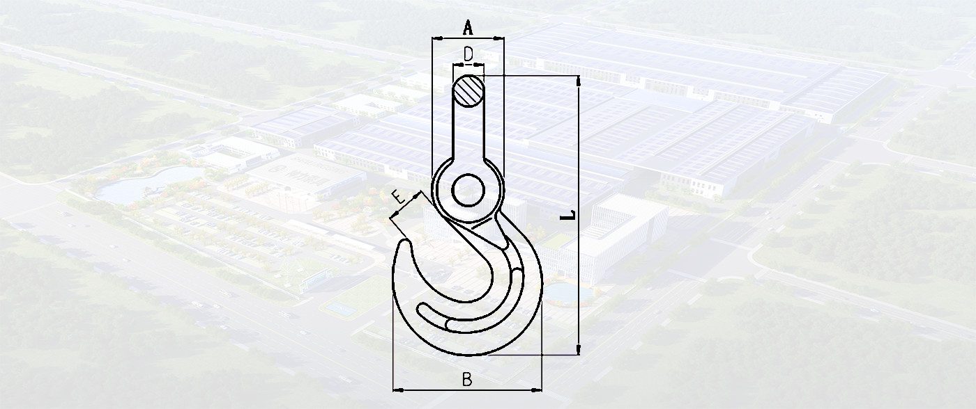 SLR111- G80 SHACKLE HOOK