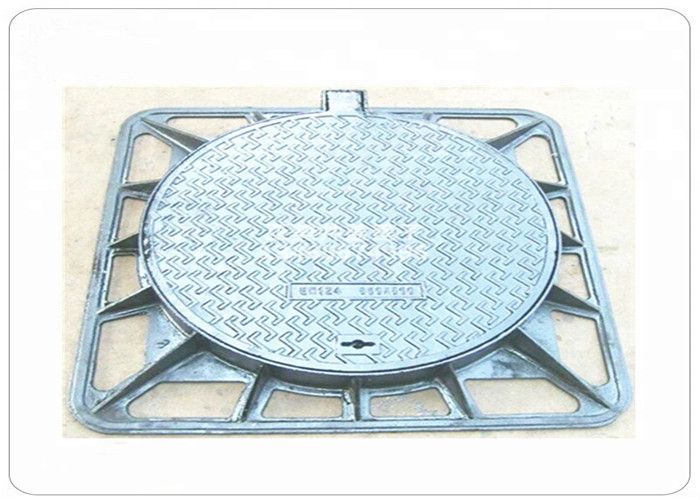Outdoor Composite Manhole Covers Single Seal Anti Corrosion EN124 D400