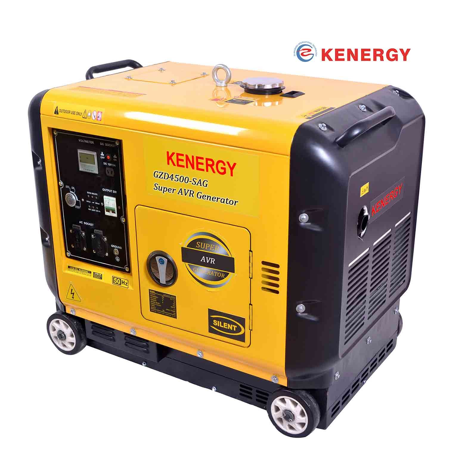 230V Economic Diesel generator 4500W 50HZ 60HZ Variable frequency generator for computer air conditioner freezer