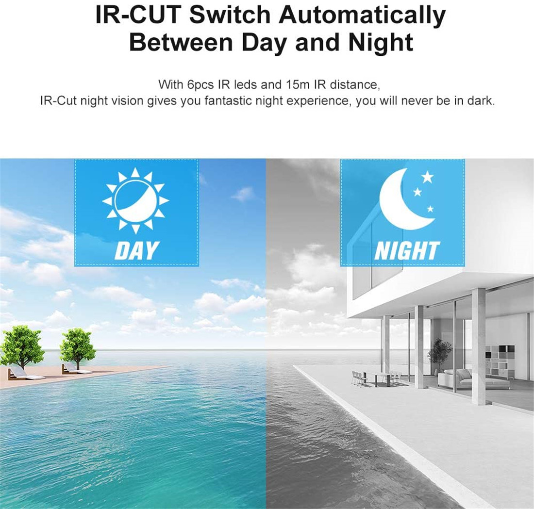 2021 Mini Wireless WIFI Indoor IP Camera Smart Camera Video Surveillance Tuya APP Home Security Camera