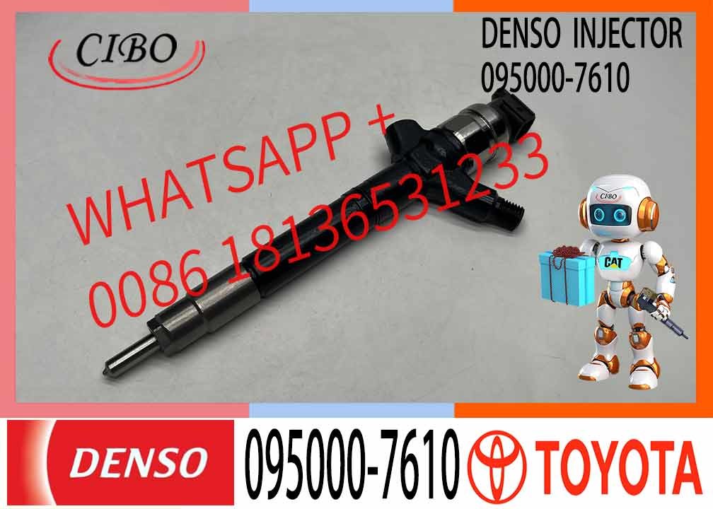 New Diesel Common Rail Injector 095000-6110 095000-6900 095000-7600 095000-7610 23670-09200 236700R060 For TOYOTA 2AD-FH