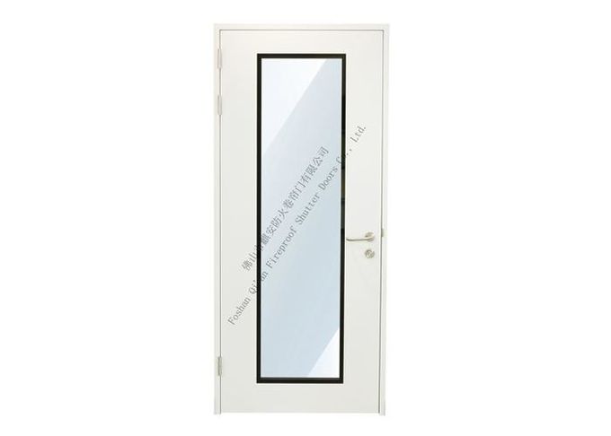 Soundproof Stainless Steel 30min Fire Rated Glass Doors