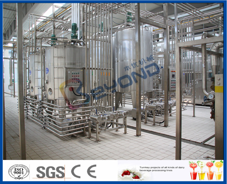 Cheese Processing Equipment , Milk And Milk Products Processing Milk Sterilizer Machine