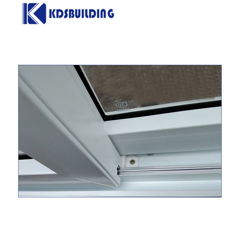 KDSBuilding Manufacturing Price Profile/Plastic Pvc Top 2 Track Burglar System Sliding Triple Glazed Upvc Windows
