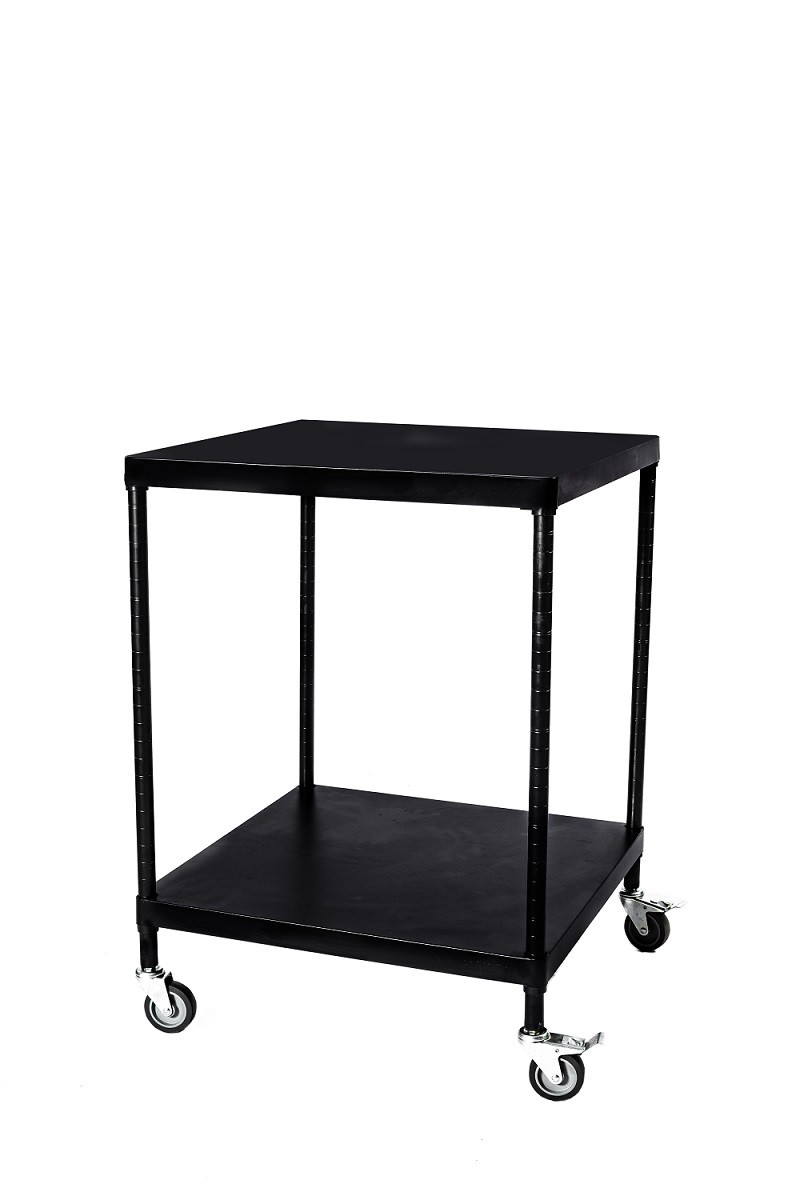 Customized Stainless Steel ESD Wire Shelf Trolley Cart Mesh Storage Antistatic Wire Trolley