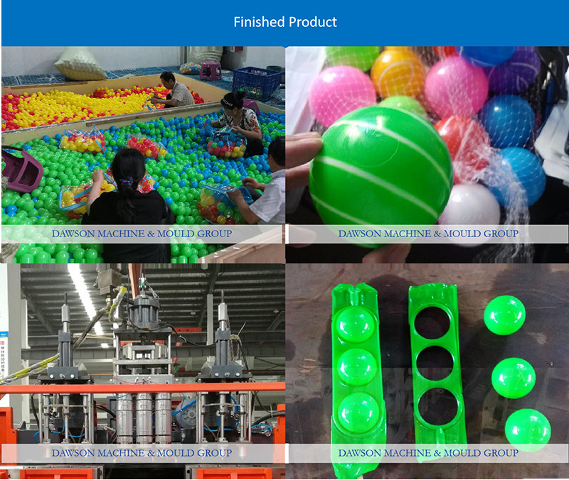 Automatic Extrusion Blow Molding Machine HDPE Plastic Ball