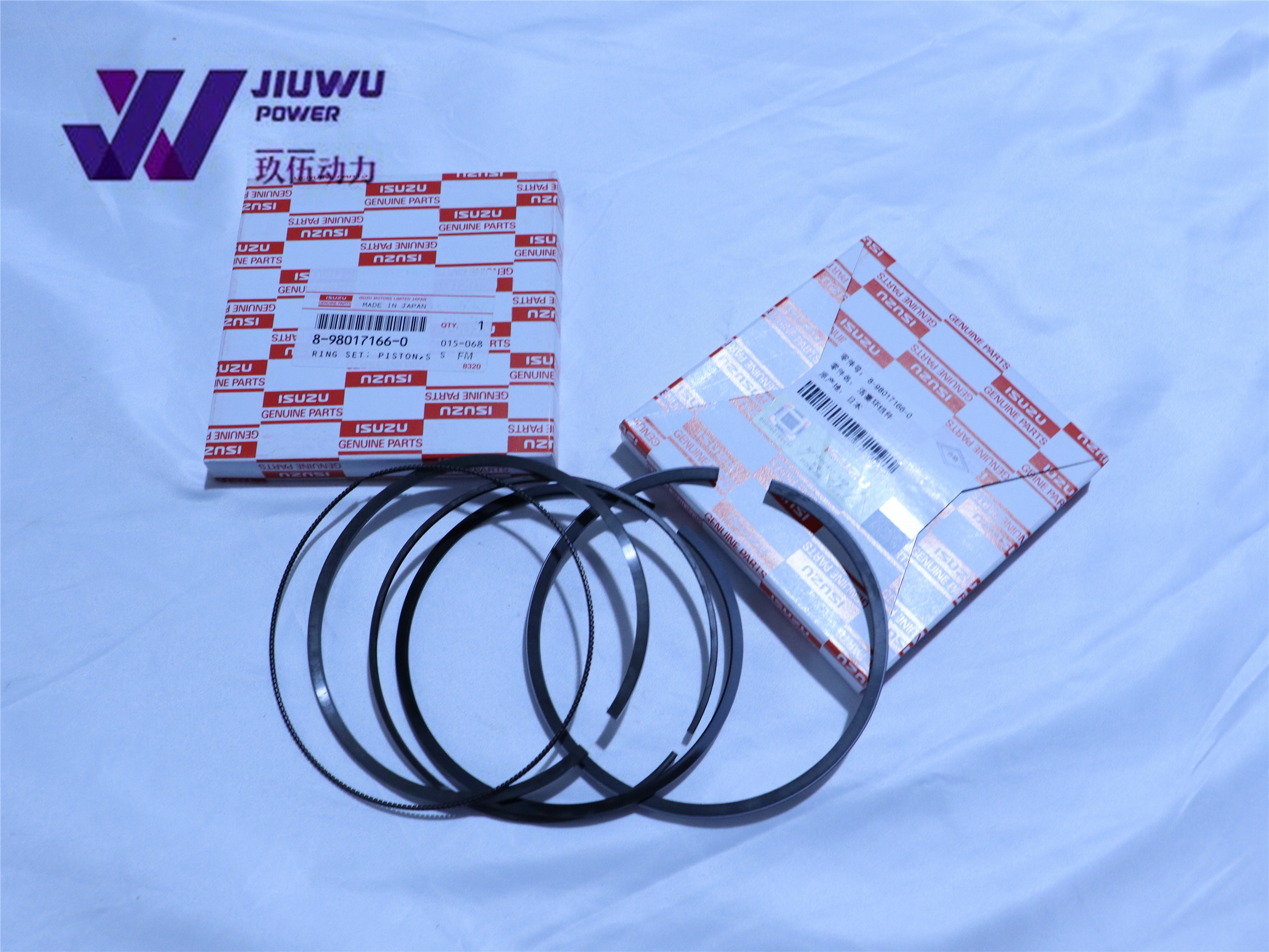 4HK1 6HK1 Excavator Spare Parts Piston Ring 8-98017166-0 8980171660