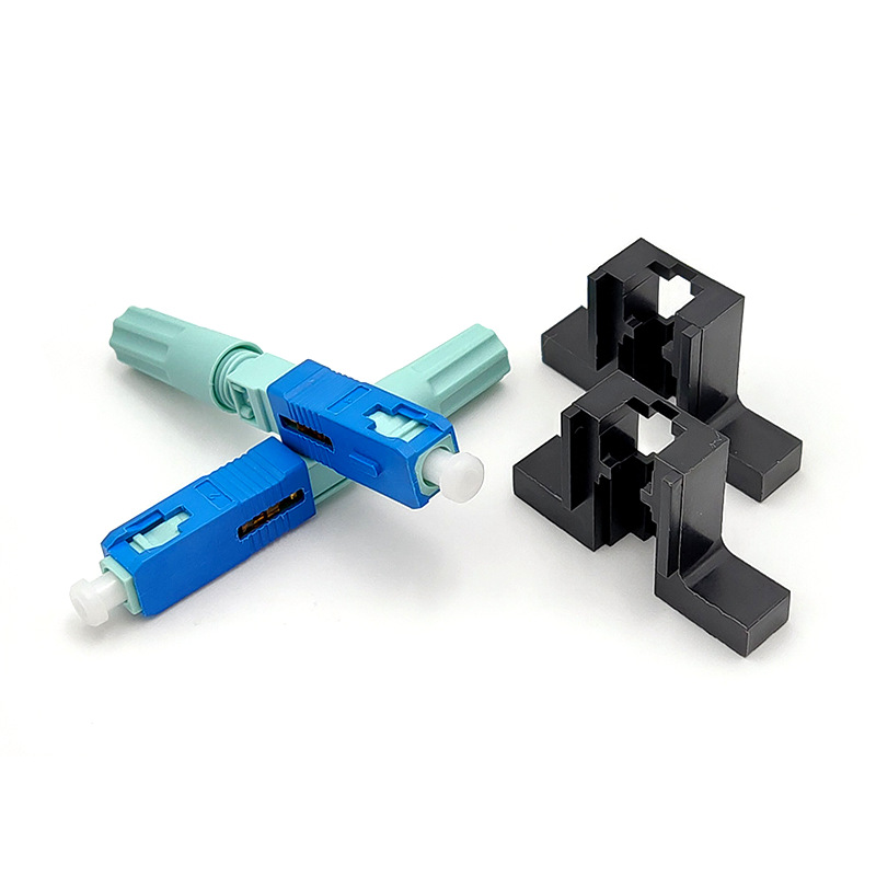 Speed SC FC ST LC Quick Connector for Telecommunication Networks Fiber Optic Equipment