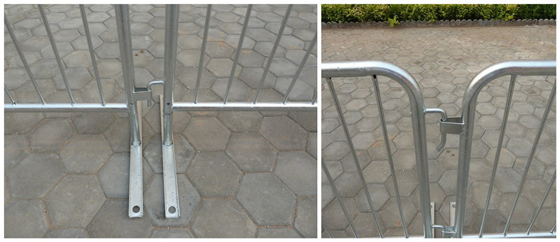 Manufacturer Removable Galvanized Crowd Control Barrier