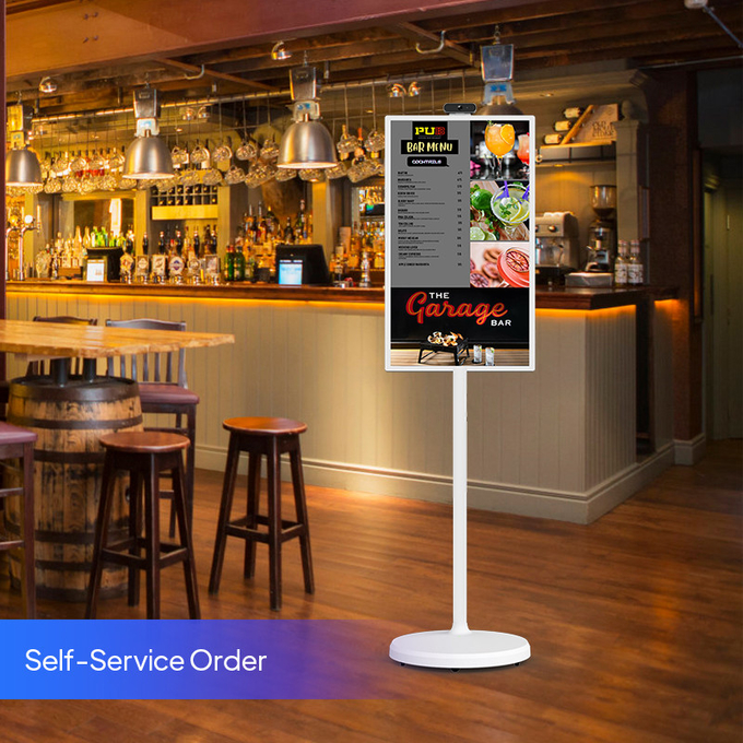 24 Inch 32 Inch Indoor Digital Signage Kiosk For Live Stream Studio Display