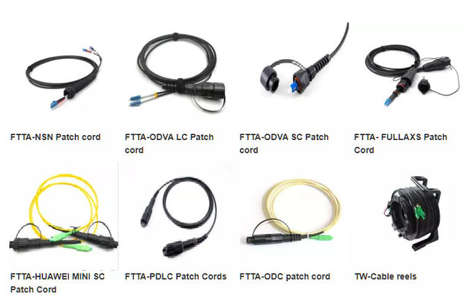 Fullaxs Un-armored 5mm LTE Waterproof Fiber Optical Cable for Ericsson