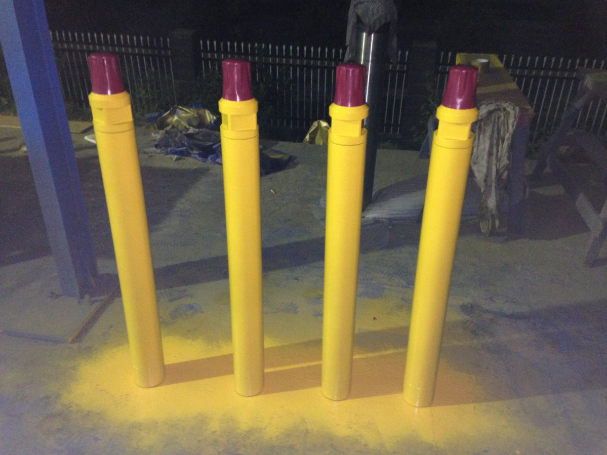 High Air Pressure 4" DTH Hammers And Bits For Tunneling Mining / Water Well