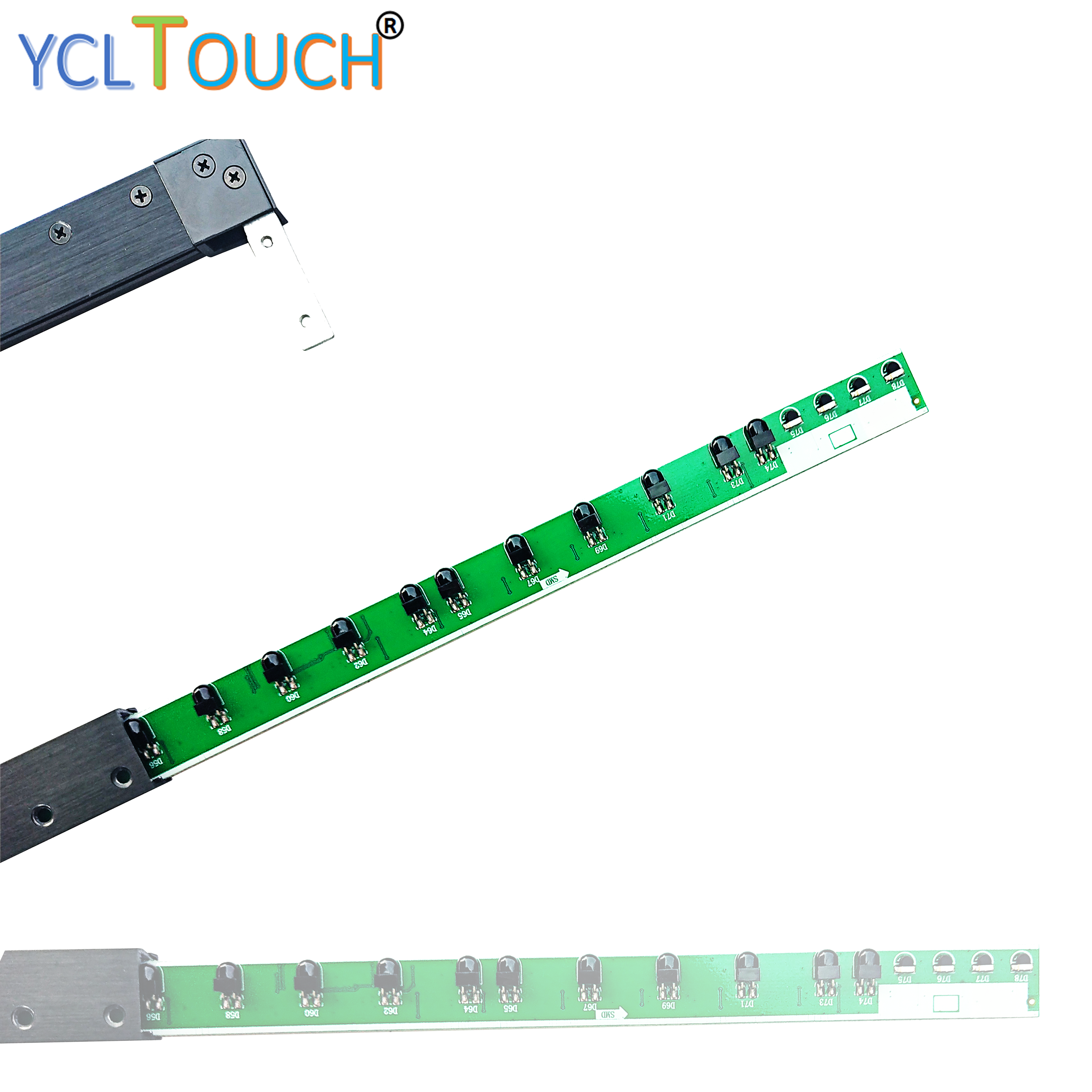 65 Inch Touch Screen Components 20 Points Infrared Touch PCBA Module