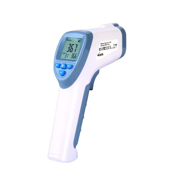 Non Contact Digital Thermometer / Forehead Infrared Thermometer LCD Screen Display