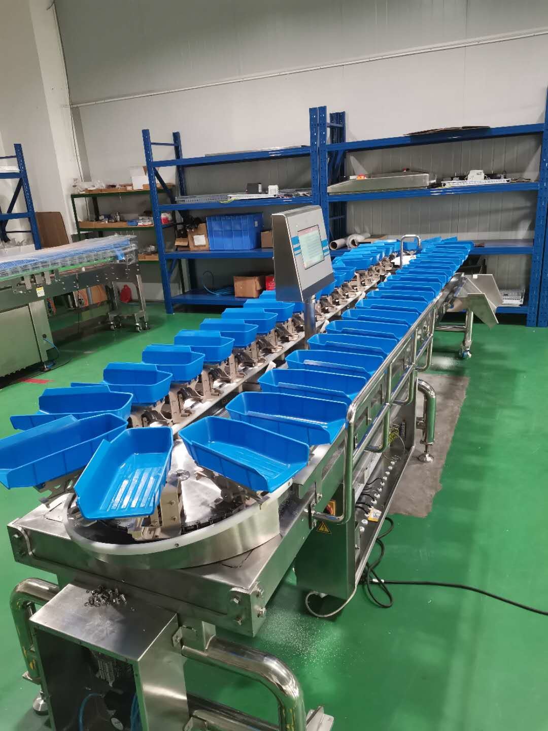 IP65 Fresh Fruits 1000g Multihead Weight Sorting Machine