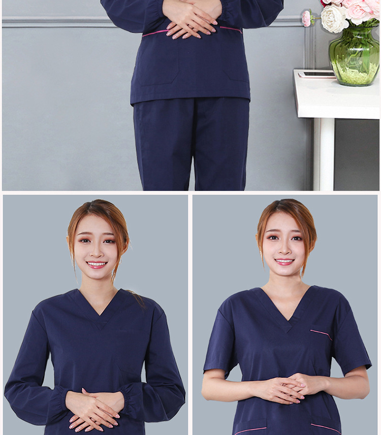 7 Days Sample Order Support Doctor Uniform Medical Scrubs for Women in White Dress