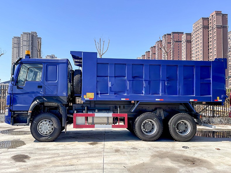 6x4 371hp 10 Wheeler Sinotruk Dump Truck , Second Hand Howo Dumper Truck