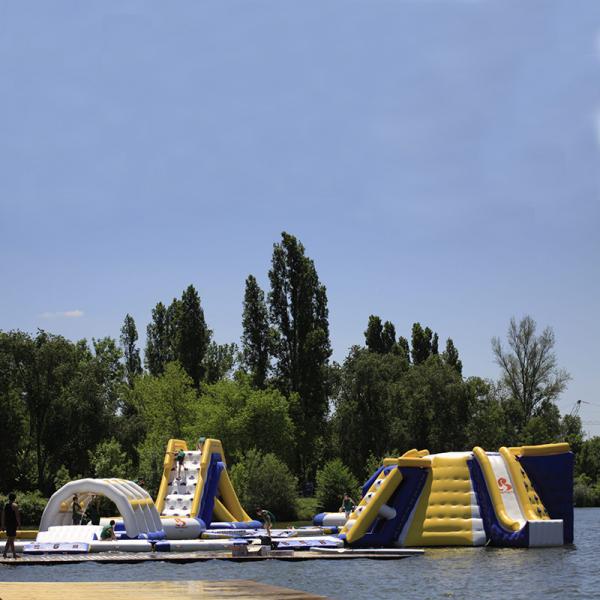 Quality France Outdoor Inflatable Water Park Games For Adults / Inflatable Water Park Equipment for sale