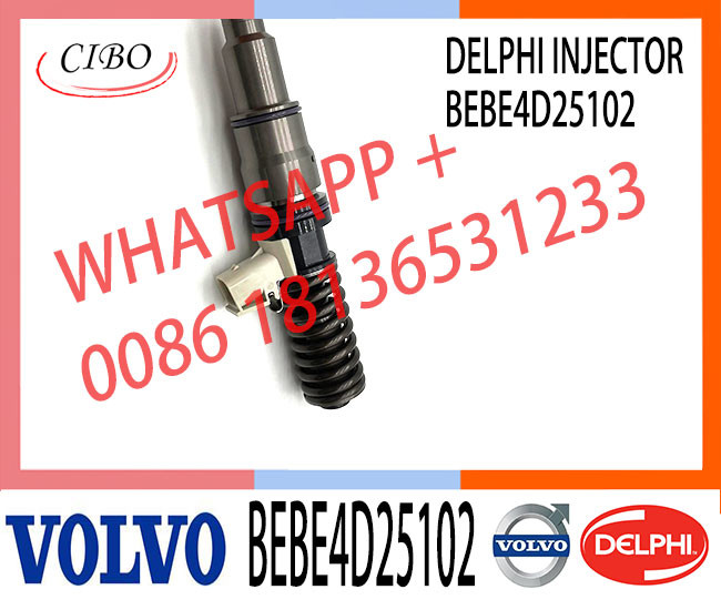 Diesel Electronic Unit Fuel injector 3801391 BEBE4D25002 BEBE4D25102 for VOL MD13 EURO 5 MED POWER