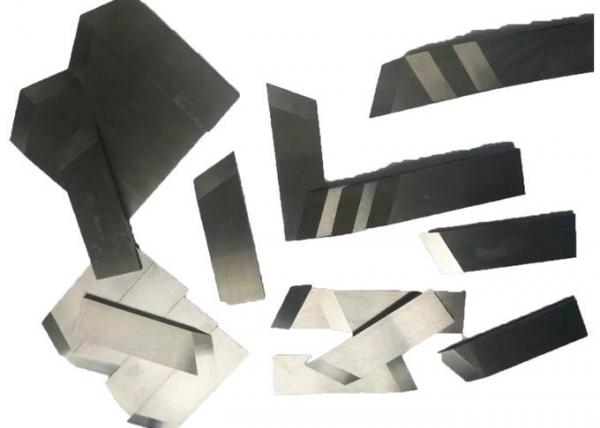 High Precision Tungsten Carbide Scraper Blades / Carbide Brazed Tip Tool Parts