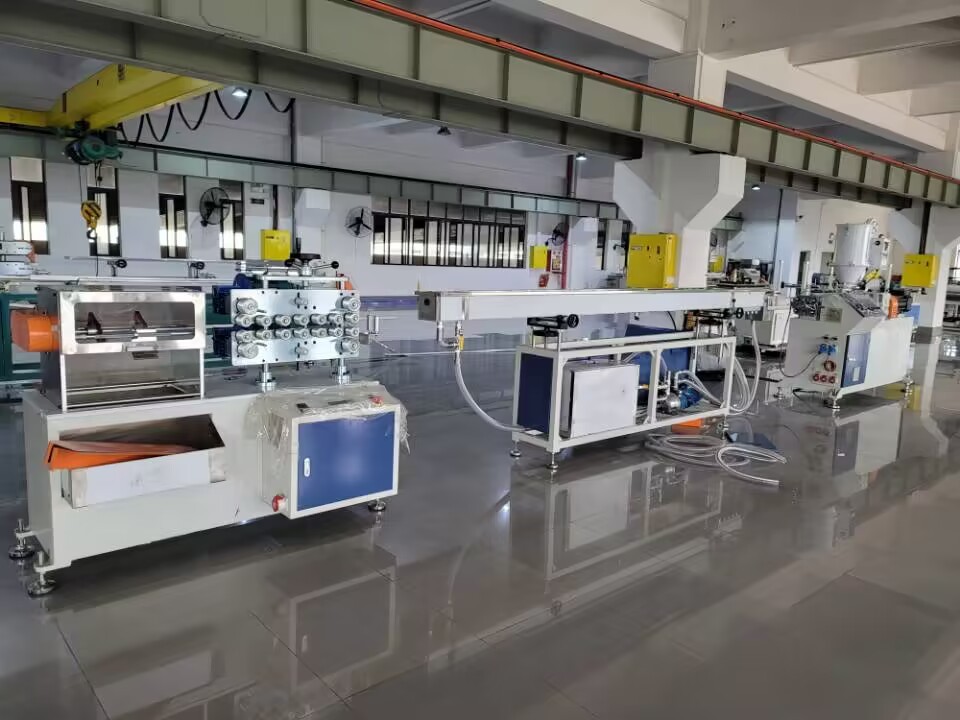 PP PC PETG Capillary Tube Extrusion Machine For High Output Small Straw Tube Production