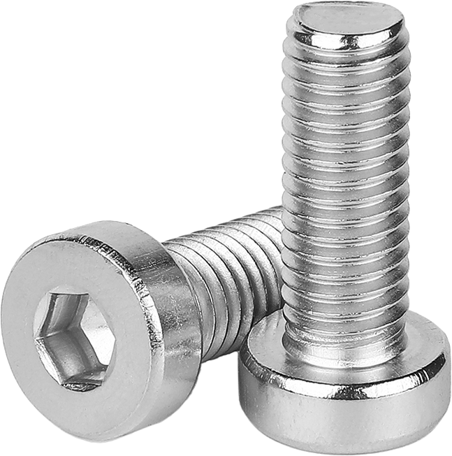 Customized Stainless Steel Head Hexagon Socket Machine Micro Screws with Thin Head