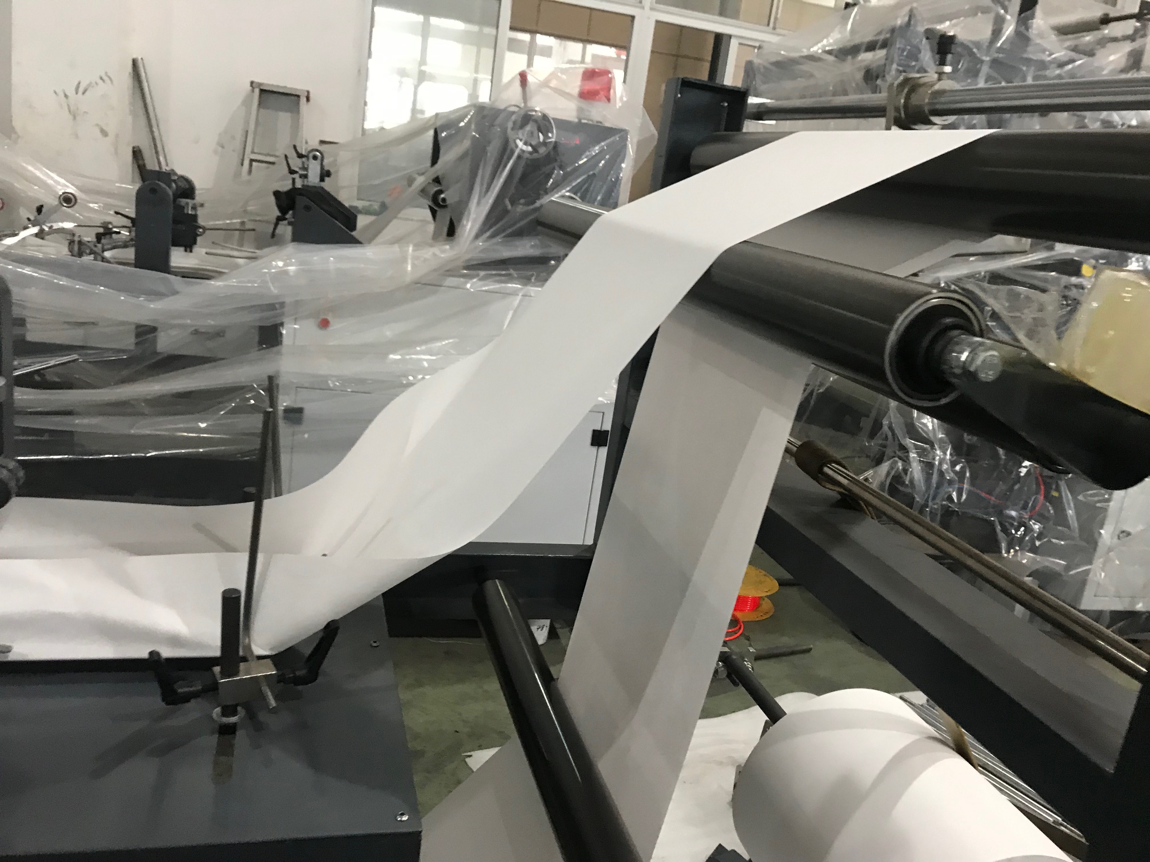 2019 new hotsale  mechanical type flat v bottom paper bag making machine