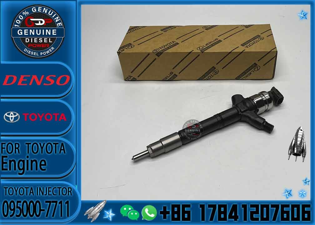 diesel fuel engine injector 095000-7711 23670-59036 for TOYOTA engine 095000-7710 23670-59035 095000-7711 23670-59036
