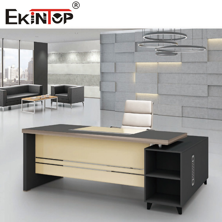 tempered glass desk