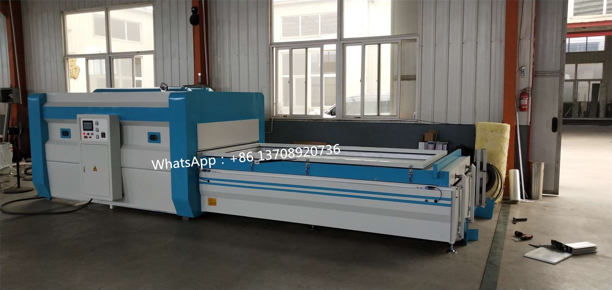 Door cabinet pvc vacuum membrane press machine 2300A-2Z