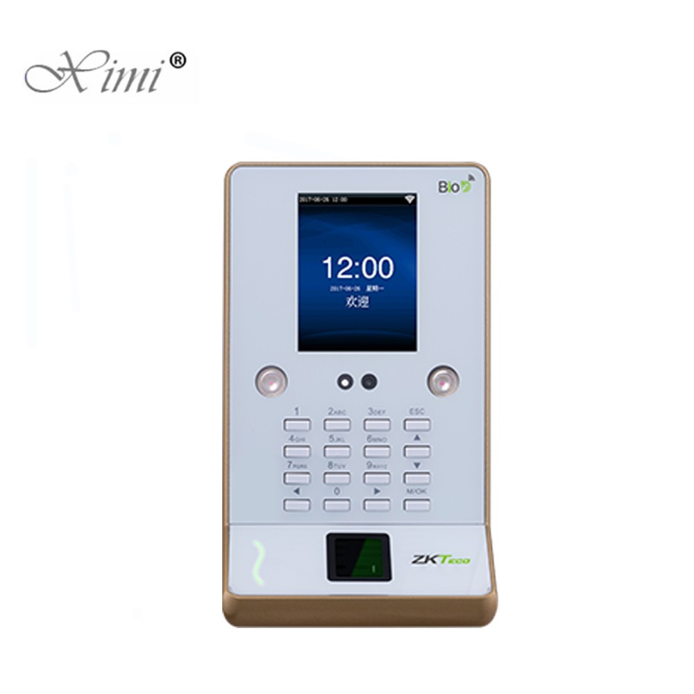 ZK UF600 Biometric Fingerprint And Face Time Attendance Employee Attendance With 13.56MHZ Card Reader Facial Access Control