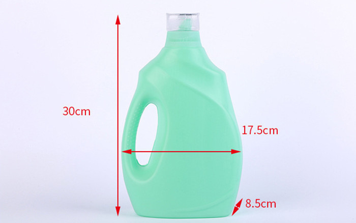 Shatterproof Plastic HDPE Reusable Laundry Detergent Container 2000ml