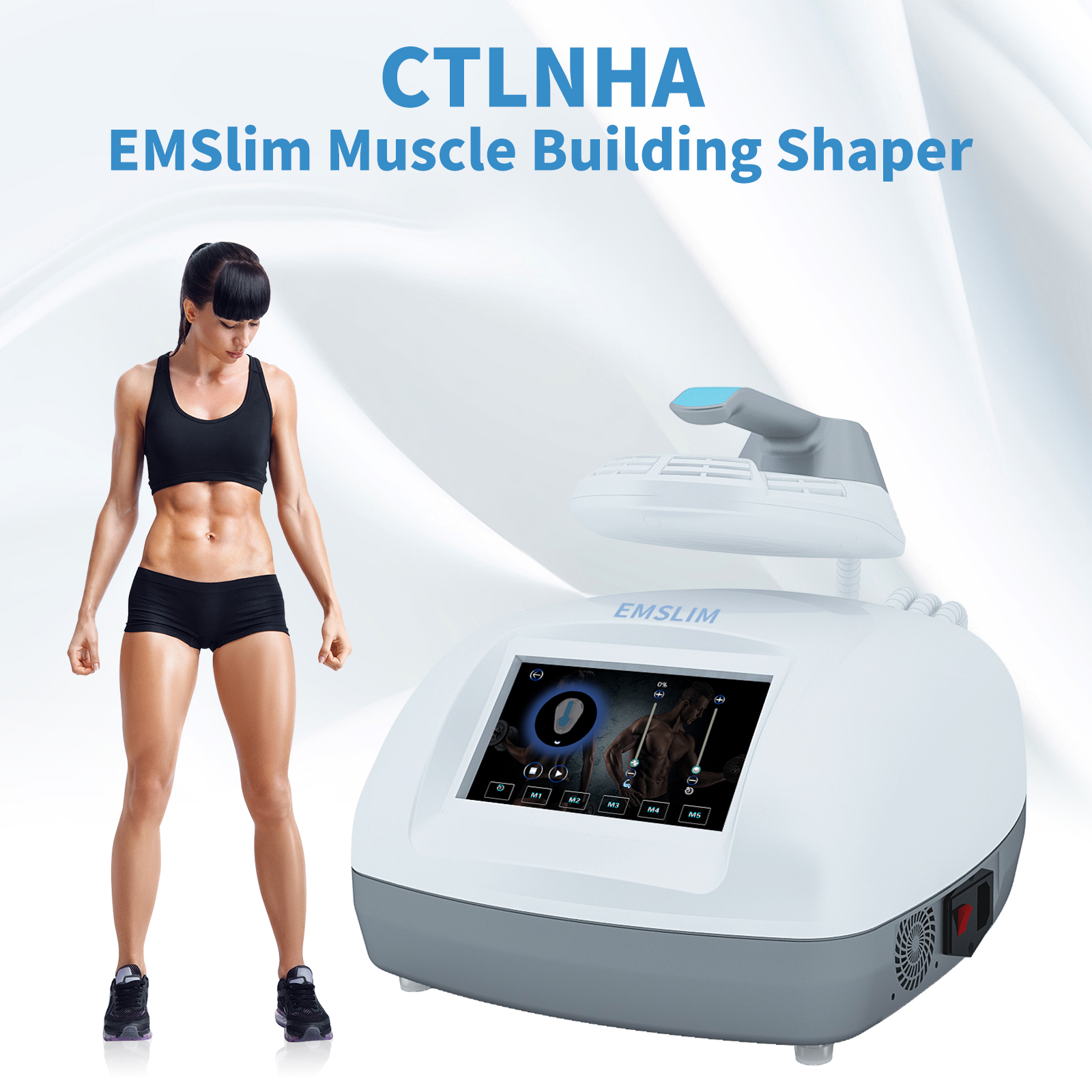 Portable Weight Loss Ems Body Sculpting Machine Rf Neo Mini