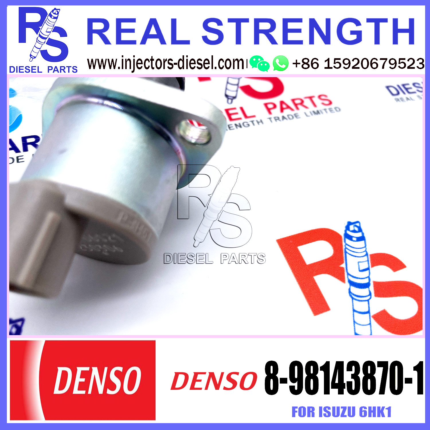 DENSO Suction Control Valve 8-98143870-1 For ISUZU 6HK1