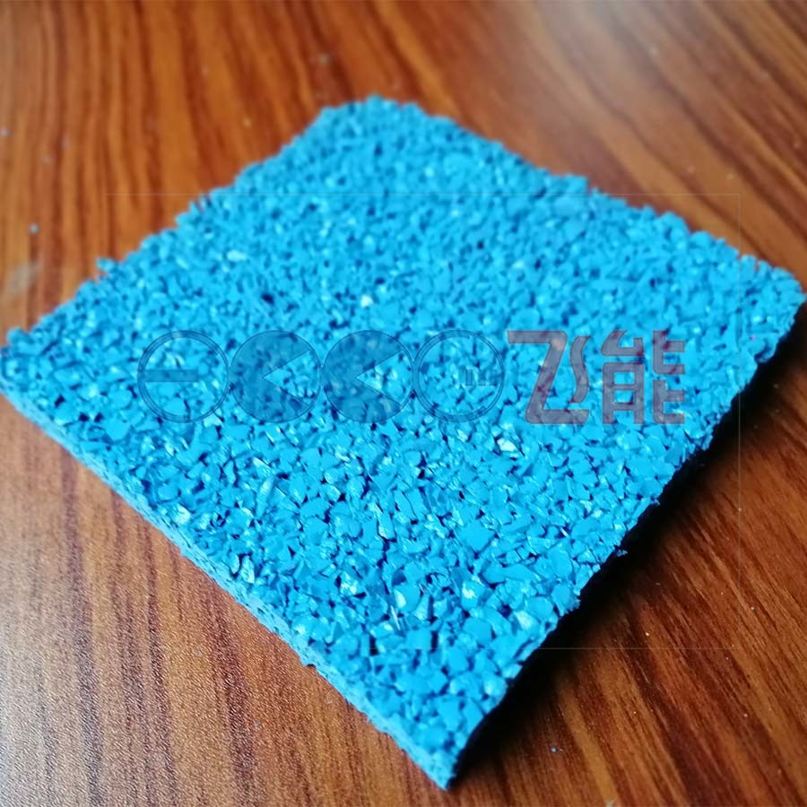 Sky Blue Color Rubber Granules Safety Indoor EPDM Pellets CE Approved