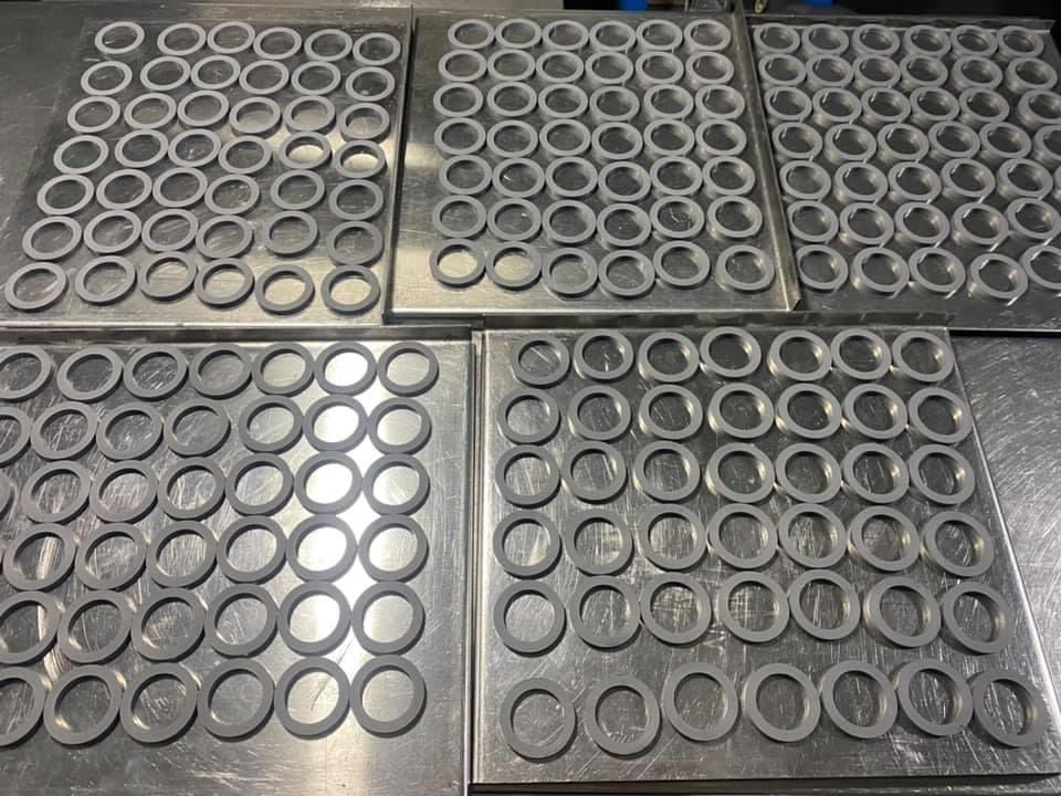 Custom Cemented Carbide Seal Ring Ra0.025 Mirror Hardness HRA 89-91