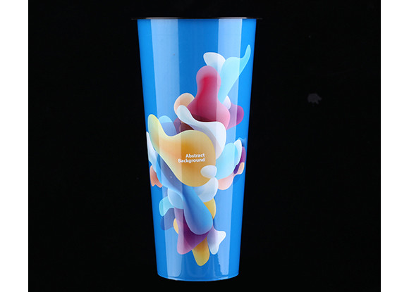 Printing Disposable Plastic Cups Color Printed IML In Mold Label