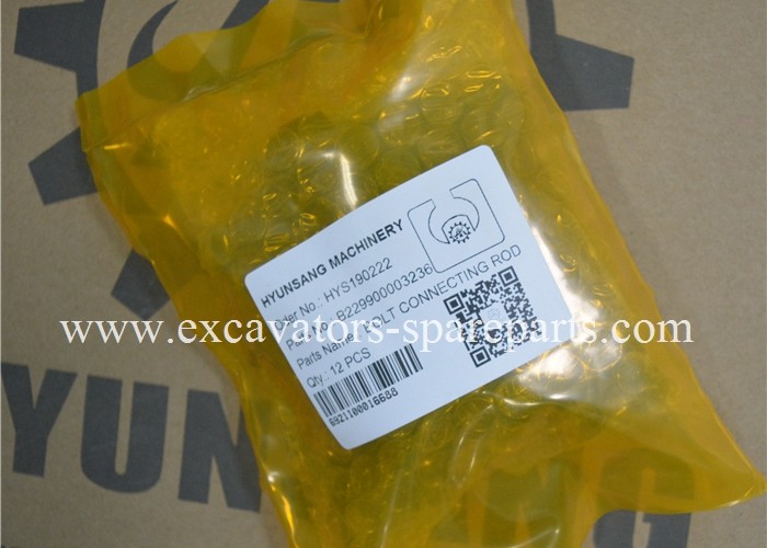B229900003868 B229900003236 Mining Spare Parts Sany SY215 Excavator Engine Conrod Bolt