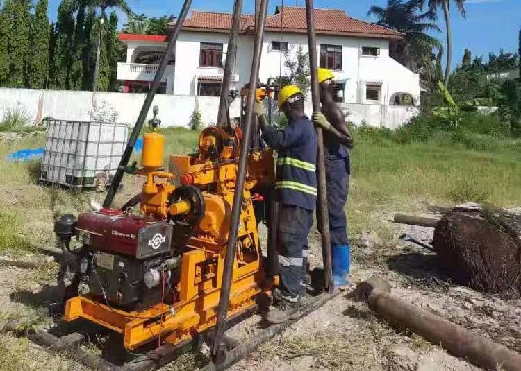 Four Wheel Basement Exploration Core Drill Rigs Drilling Rig For Geological