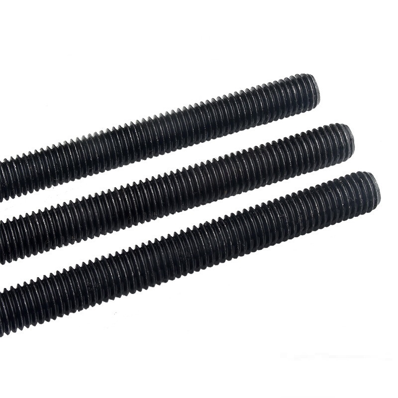 4.8 8.8 Grade Steel Threaded Rod DIN975 Hot Galvanized Full Thread Stud Bolts and Nuts
