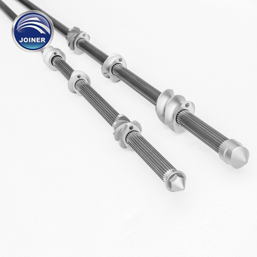 Twin Screw Extruder Involute Spline Shaft Cold Rolling Shafts Spare Parts for Plastic Industry