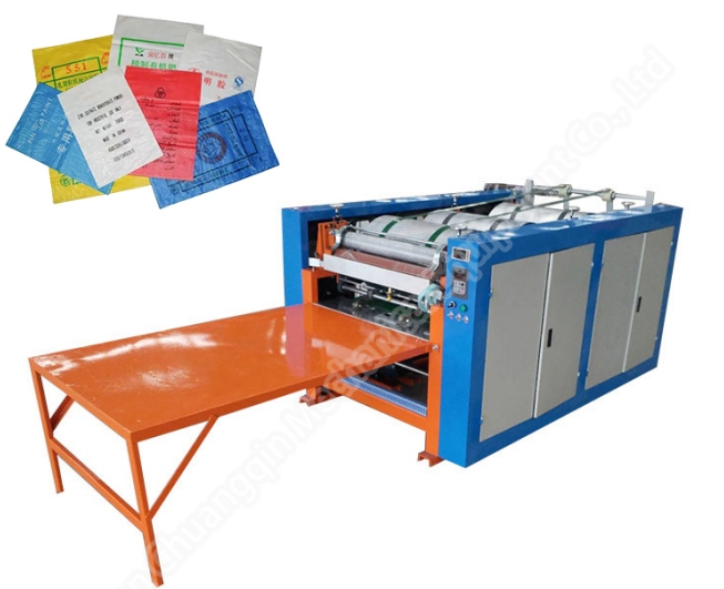 Jute Bag Printing Machine Sack Printing Machine Woven Sack Printing Machine Woven Sacks Cutting Sewing Printing Machine