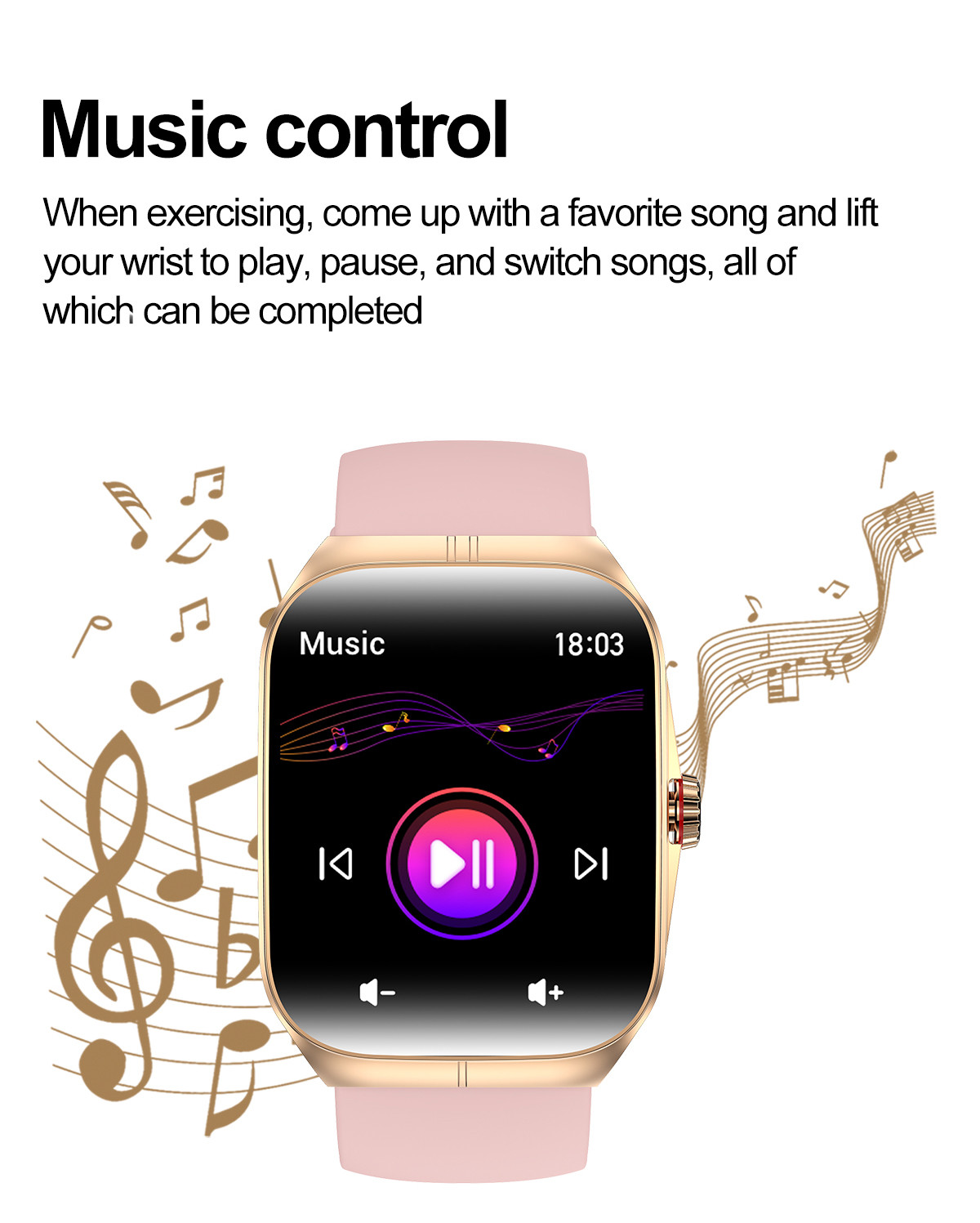 HK80 Smart Watch 1.95inch Amoled Men BT Voice Assistant Health Monitoring Rotating Crown