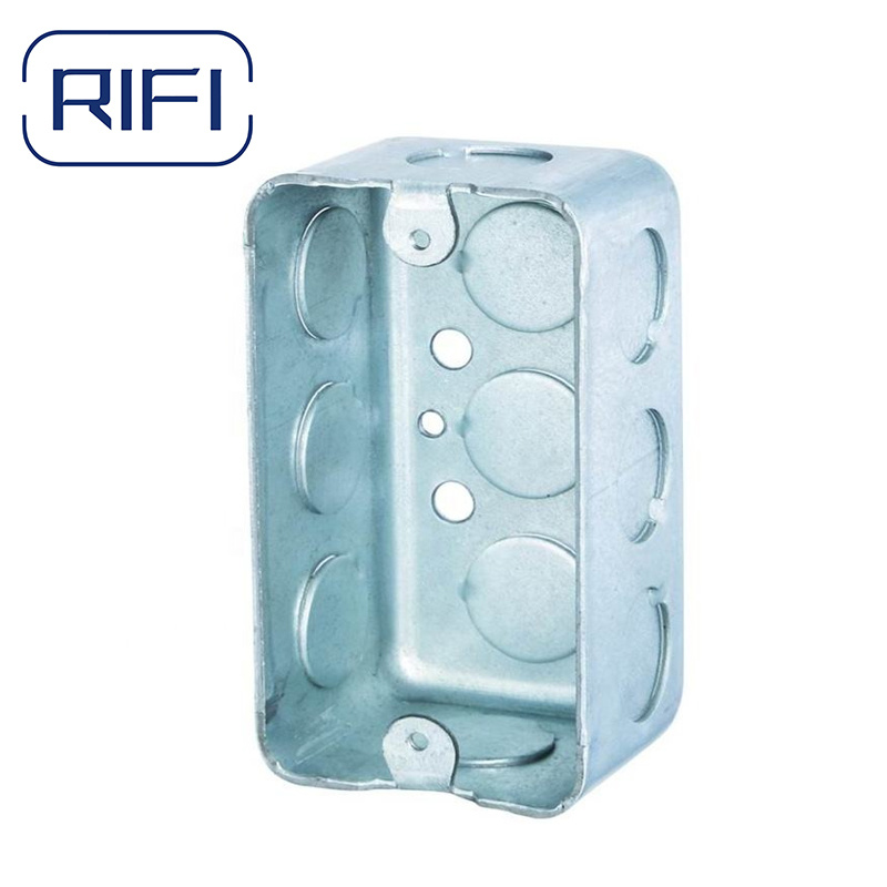 UL Standard 2X4 Conduit Box Fittings Steel Rectangular Box Cover Handy Box Cover