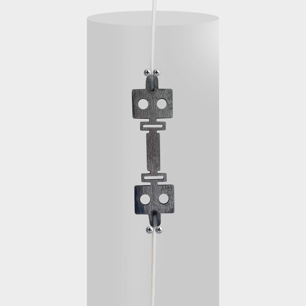 Stainless Steel Fiber Bragg Grating FBG Strain Gauge Embedded type