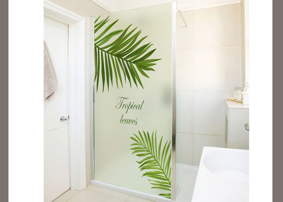Patterned Customized Digital Printing On Glass Durable Any Size Available