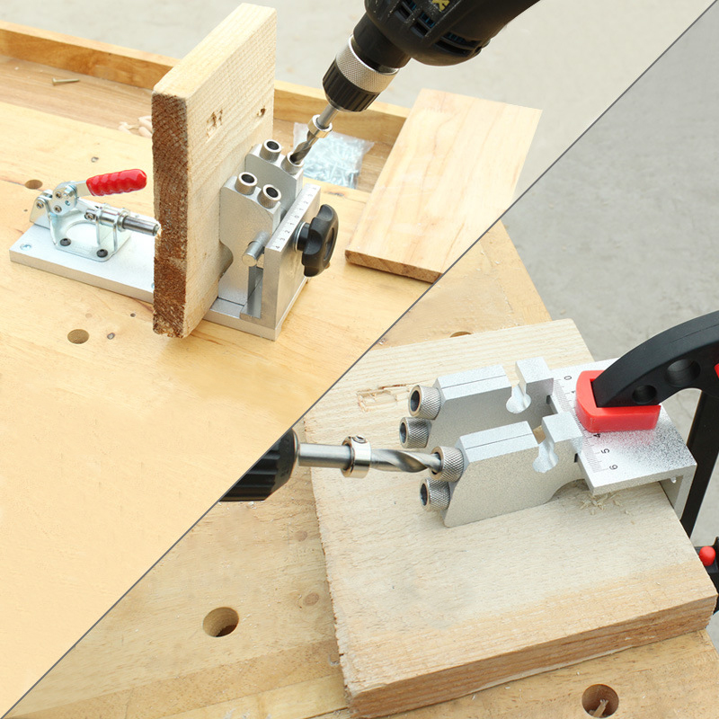 Hand Tool Push Pull Toggle Clamp Applies In Woodworking Pocket Hole Jig System